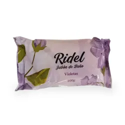 Jabón Ridel Violetas 100g