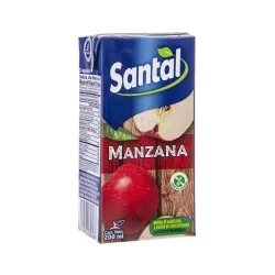 JUGO DE MANZANA SANTAL 200ML
