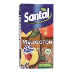 JUGO DE MELOCOTÓN SANTAL 200ML
