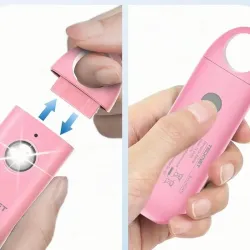 Alarma de seguridad personal, alarma personal portátil para mujeres(llavero)