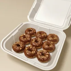 20 Mini Donas con Chocolate