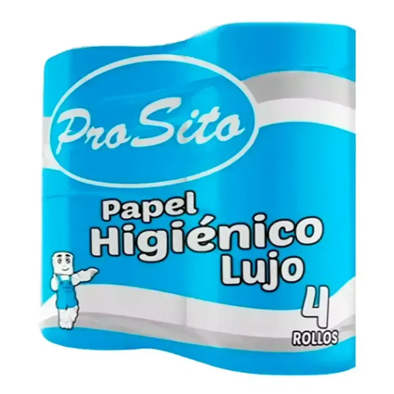 Papel Higiénico Lujo Pack 4 rollos