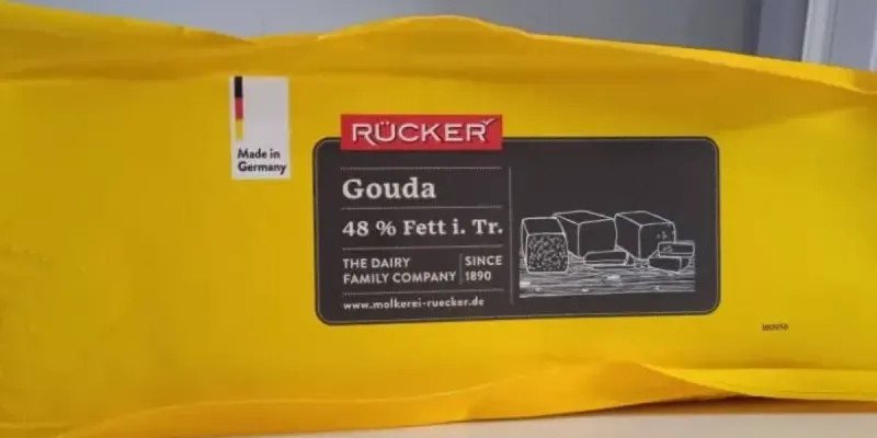 Queso Gouda Rucker Barra de 3.025KG
