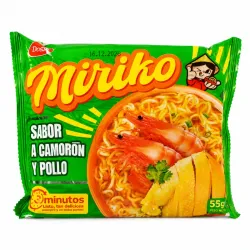 Sopa de Camarón y Pollo Miriko 65g