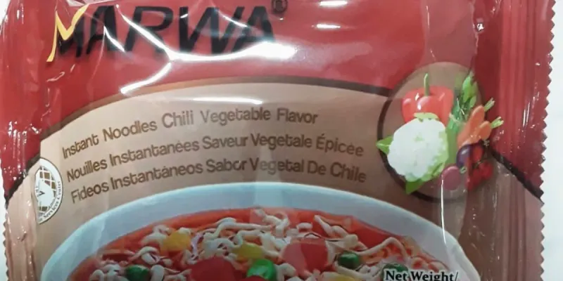 Sopa Instantanea de Vegetales Marwa