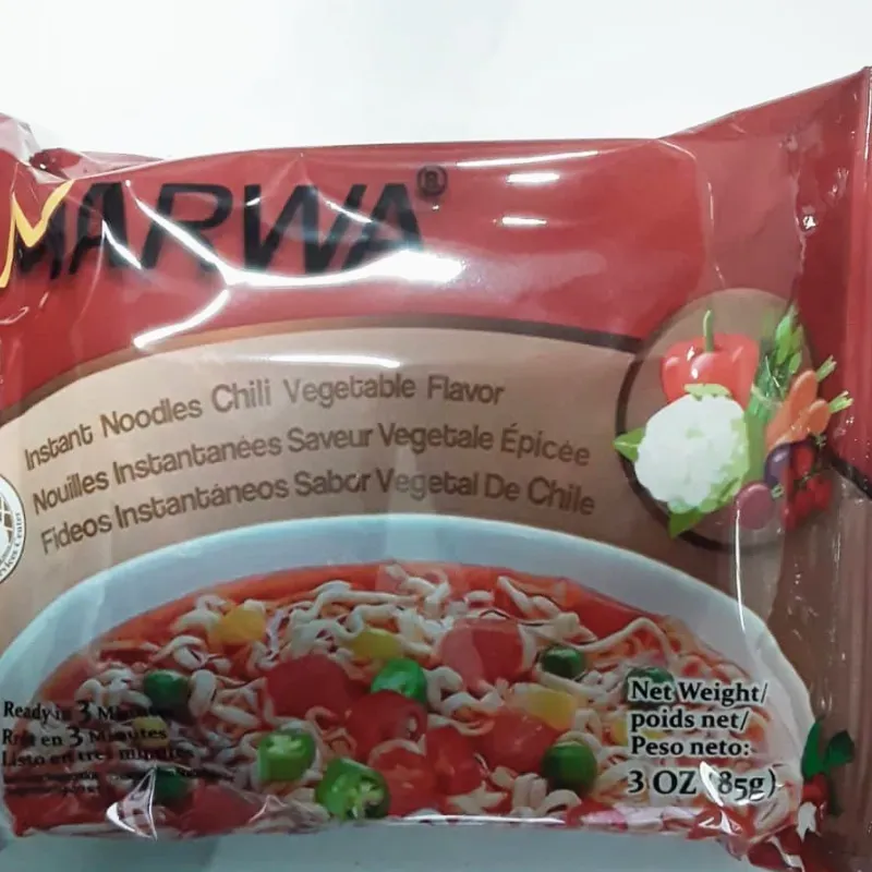 Sopa Instantanea de Vegetales Marwa
