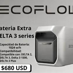 Batería extra de delta 3 series  〽️Ecoflow