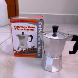 Cafetera 2 tazas de gas