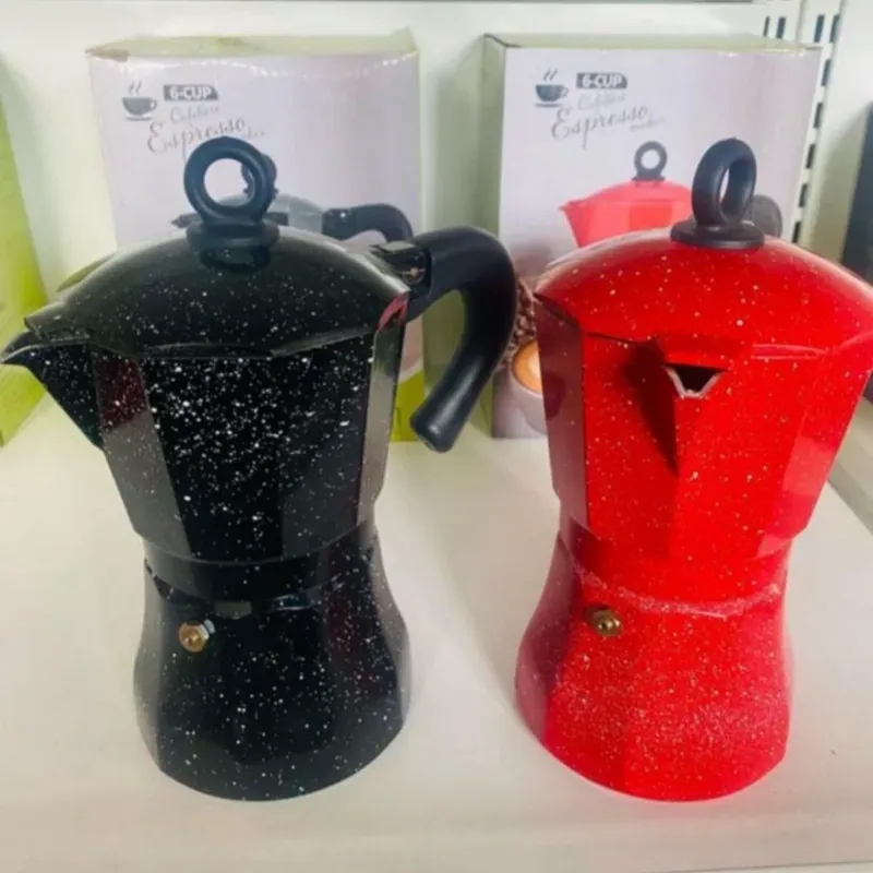 Cafetera 6 tazas de gas e inducción