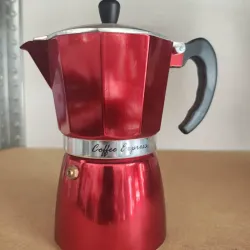 Cafetera 6 tazas de gas e inducción