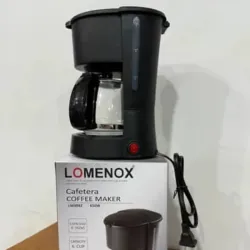 Cafetera 6 tazas eléctrica LOMENOX