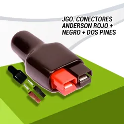 Conector Anderson para estaciones de energía