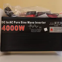 Equipo:Inversor de onda pura de 2000w con pico de 4000w (24 volt)