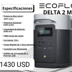 Estación de energía delta 2 max 〽️ Ecoflow
