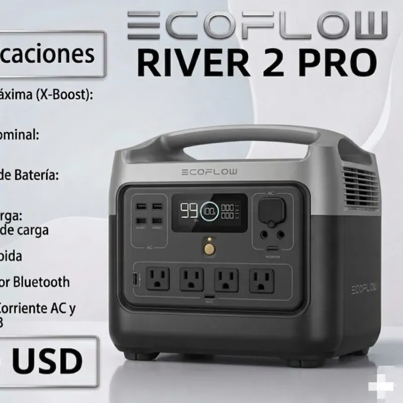 Estación de Energía  〽️Ecoflow River 2 Pro