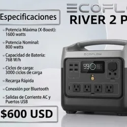 Estación de Energía  〽️Ecoflow River 2 Pro