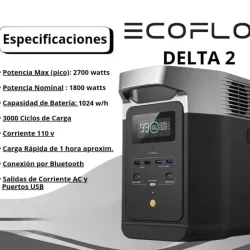 Estaciones de Energia⚡️  ☘️Marca: Delta 2