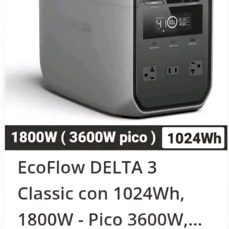 Estaciones de Energia⚡️  ☘️Marca: Delta 3 classic Classic