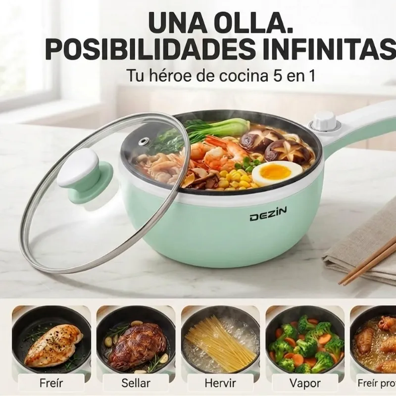 Olla Eléctrica Ideal Para Ecoflow  〽️DEZIN