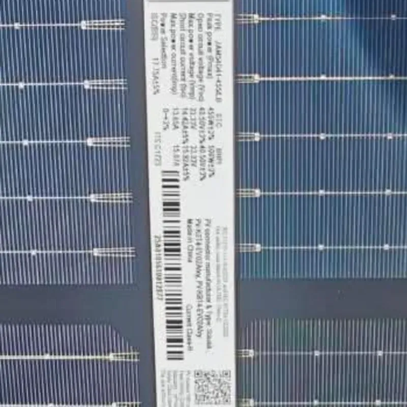 Panel solar de 455 watts ideales para Ecoflow   〽️Ja Solar