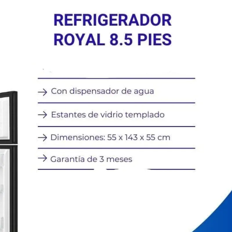 Refrigerador Royal 8.5p