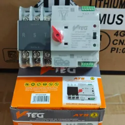 Transfer Automático o ATS de 3 vías  110 v y 220v ; 100 amperes
