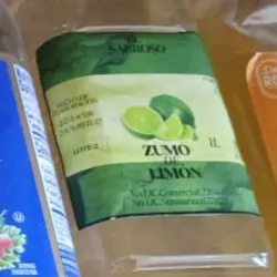Zumo de limón