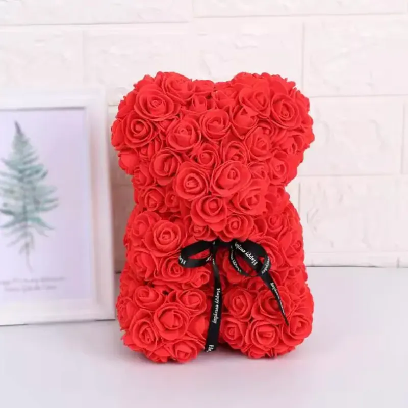 OSO DE ROSAS ROJO 
