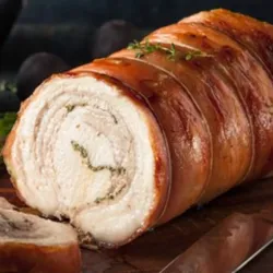Chicharron crocante al horno