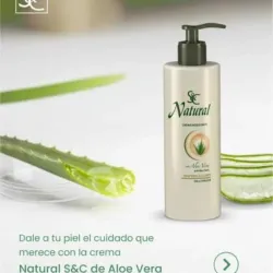 Crema para la piel Sábila