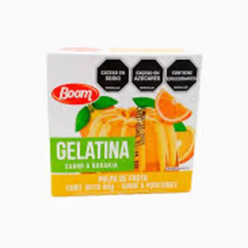 Gelatina sabor Naranja