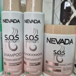 Juego de champú,acondicionador y mascarilla capilar 