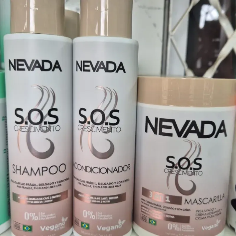 Juego de champú,acondicionador y mascarilla capilar 