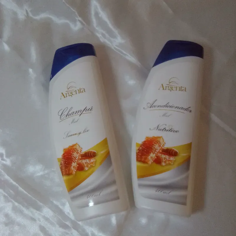 Juego de champú y acondicionador Miel
