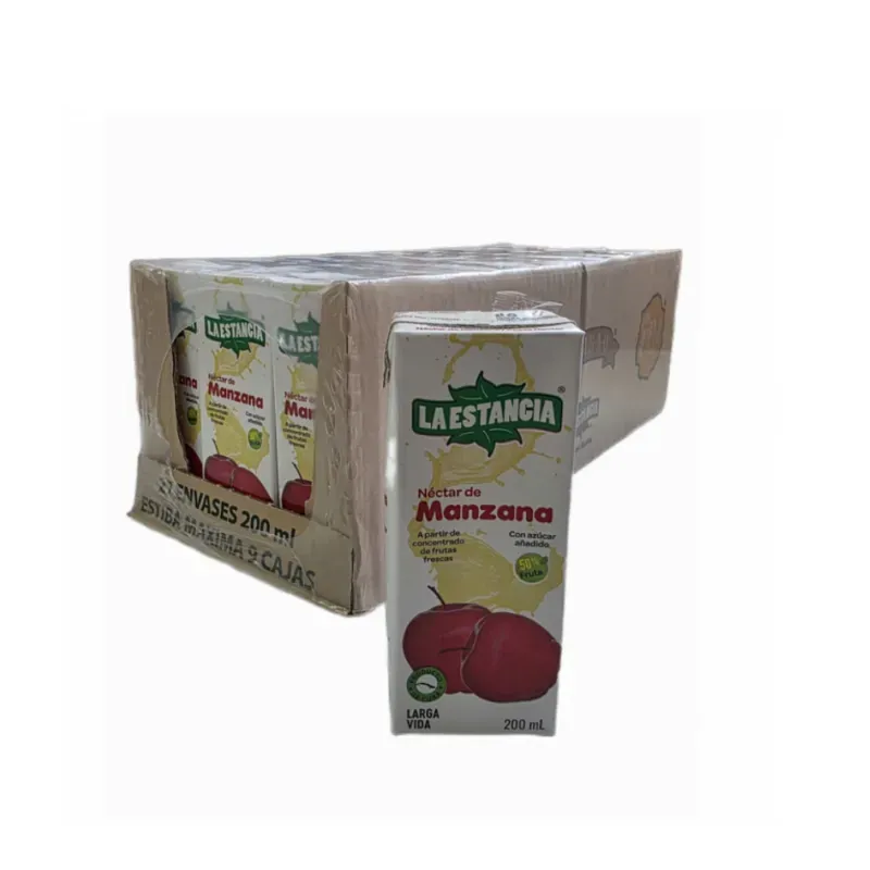 Jugo la estancia sabor manzana 