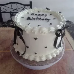 Kake con relleno de leche condensada 