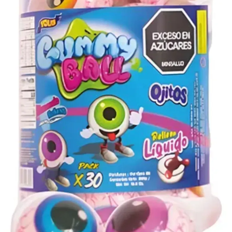 Ojitos rellenos de chocolate 