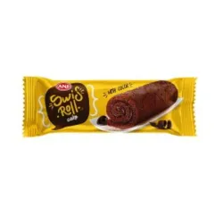 Rollitos de crema de chocolate 
