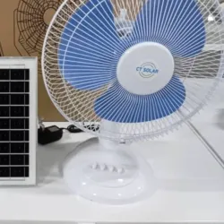 Ventilador recargable de mesa