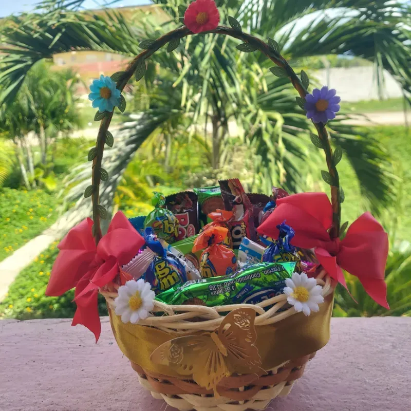 Cesta de confituras 