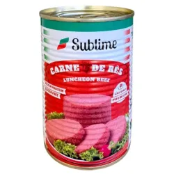 Carne de res enlatada