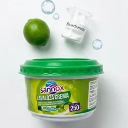 Detergente lavaloza crema limón