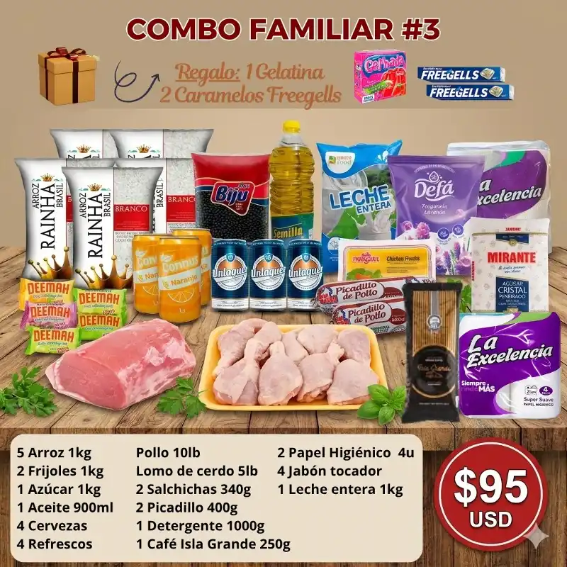 Combo familiar #3