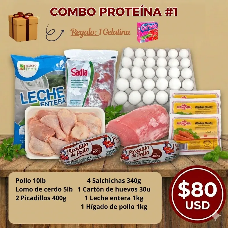Combo proteína #1