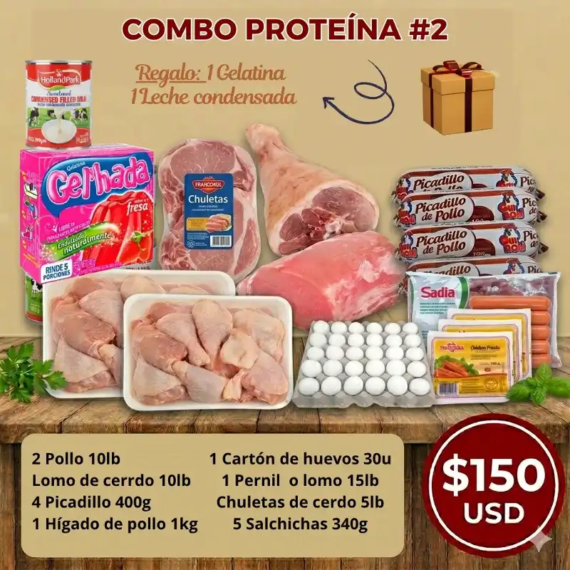 Combo proteína #2