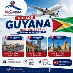 Pasaje para Guyana