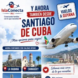 Pasaje Santiago de Cuba - Guyana