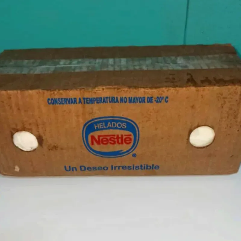 Caja de helado Nestlé