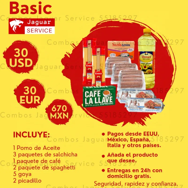 COMBO BÁSICO 30 USD
