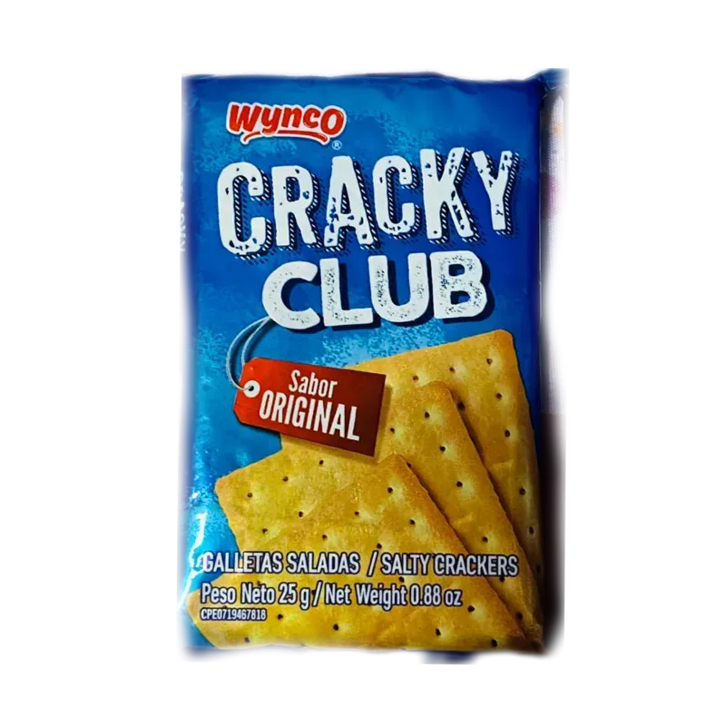 Galletas de Soda Cracky Club 